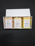 Coffret 3 savons artisanaux personnalisés