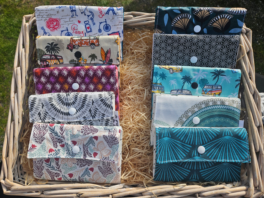 Pochette 3 en 1 :  transport savon et gant de toilette