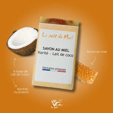 Charger l&#39;image dans la galerie, Savon Miel Lait de Coco