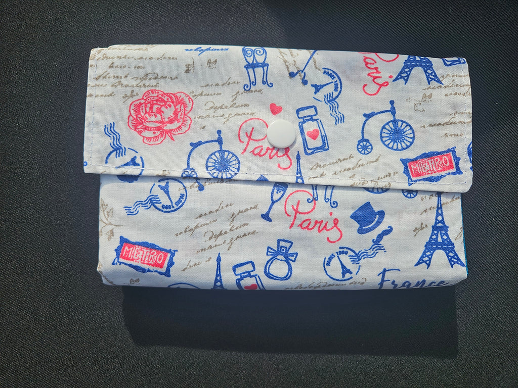 Pochette 3 en 1 :  transport savon et gant de toilette