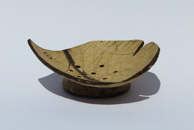 Porte-savon poisson en noix de coco